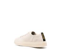 DR. Martens 30820292 Dante Sneaker Male Parchment Beige 10 Oz Canvas & Parchment Beige Milled Coated Leather EU 42