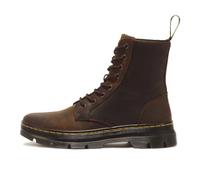 Dr. Martens - Bottes de combat en cuir marron foncé - Homme - Taille 40 EU