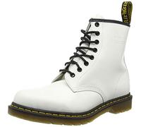 Dr. Martens 8 œillets, Rangers Femme, Blanc Lisse, 40 EU