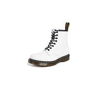 Dr. Martens 8 œillets, Rangers Femme, Blanc Lisse, 46 EU