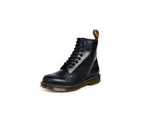 Dr. Martens 8 œillets, Rangers Femme, Noir Verni (Brevet), 39 EU