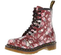 Dr. Martens 8 œillets, Rangers Femme, Violet Noir Vintage Rose Softy, 36 EU