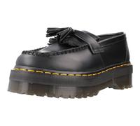DR MARTENS Mixte Adrian Quad Moccasin, Black Smooth, 38 EU