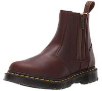 Dr. Martens Alyson Bottes d'hiver, Snowplow Wp Mustang Waxy Suede Wp Marron foncé, 38 EU