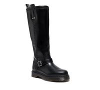 Dr. Martens Anistone Knee High Boots, Bottes à hauteur de genou Unisexe-Adulte, 001 Black Orleans, 40 EU