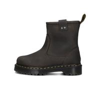 Dr. Martens - Anistone Low Leather Bottes - Femme - Chaussures - Gris - Taille: 38 EU