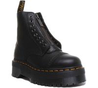 Dr Martens Arcadia Cuir Plateforme à Lacets Botte Femme Cerise EU 36-42