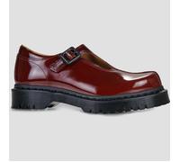 Dr. Martens Ballerines Rejena Mary Jane Cherry Red Laquered Leather in Bordeaux 37