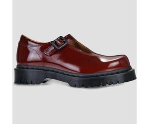 Dr. Martens Ballerines Rejena Mary Jane Cherry Red Laquered Leather in Bordeaux 41