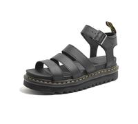 Dr. Martens - Blaire Black Hydro Sandales - Femme - Chaussures - Noir - Taille: 39 EU