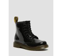 Dr Martens Boots 1460 En Cuir Verni Junior - Black Patent Lamper - 35