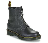 Dr. Martens Boots 1460 FRONT ZIP BLACK WANAMA in Noir 36