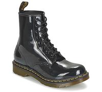 Dr. Martens Boots 1460 W BLACK PATENT LAMPER in Noir 42