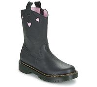 Dr. Martens Boots enfant Bex Heart P-O Boot J Black Classic Nappa in Noir 30