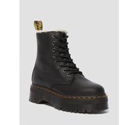 Dr Martens Boots Plateformes Jadon Doublées De Fausse Fourrure - Black Pisa - 39