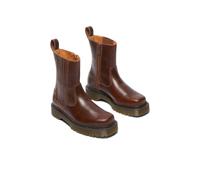 Dr. Martens Bottes Amaayah Lo en cuir Bex à enfiler pour femme, butterscotch, 37 EU