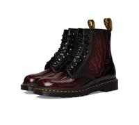 Dr. Martens Bottes de combat unisexes pour adulte 1460 Inferno, rouge cerise, 7 Women/6 Men
