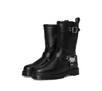 Dr. Martens Bottes de moto Anistone Hi unisexes pour adulte, noir, 37 EU