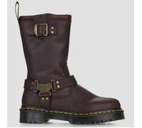 Botte À Talon Haut Pull On Biker Pour Femme Dr Martens Anistone En Gris EU 36-42