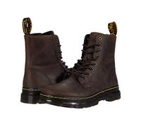Dr. Martens Bottes unisexes en cuir Peignes à 8 œillets pour adulte