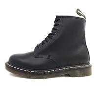 Dr. Martens Bottines unisexes à 8 œillets, Noir, 44 EU