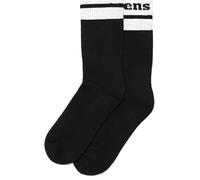 Dr. Martens – Chaussettes Athletic Logo – Coton mélangé – Unisexe S/M EU 36-41 noir/blanc