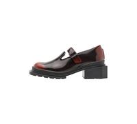 Dr. Martens Chaussure basse 'Maybole' rouge cerise / noir, Taille 39
