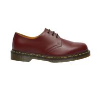 Dr. Martens - Chaussure Classique en Cuir Lisse - Femme - Chaussures - Rouge - Taille: 38 EU