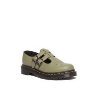 Dr. Martens Chaussures plates Mary Jane 8065 pour femme, Olive en sourdine, 36 EU
