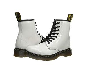 Dr Martens Delaney, Boots fille - Blanc (White), 29 EU (11 UK)