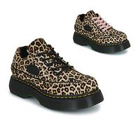 Dr. Martens Derbies Buzz 5i Light Tan Mini Leopard Spot Hair On in Marron 40