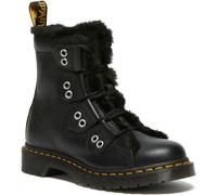 DR MARTENS Dr. Martens Black 1460 Ltt Fl Milled Nappa+Wanama+Milo Fur Shoes