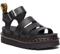 DR MARTENS Dr. Martens Black Blaire Athena Leather Sandals