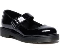 DR MARTENS Dr. Martens Black Mariel II Mary Jane Patent Shoes Black EU 38 (UK 5)