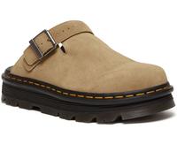 DR MARTENS Dr. Martens Light Brown ZebZag Suede Mule Shoes Light Brown EU 36 (UK 3)