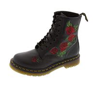 DR MARTENS Femme 8 Eye Boot, Noir Black Black, 37 EU