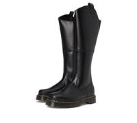 Dr. Martens - Botte AMAAYAH Hi Noir 39 EU pour Femmes, Cuir, Talon Plateforme, Fermeture Éclair, Décontracté, Urbain, Rébellion, Culture des Jeunes, Sous-cultures Musicales