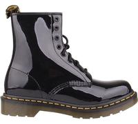 Dr. Martens Femme Botte à lacets en cuir verni noir