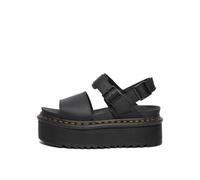 Sandale Plateforme DOC MARTENS - VOSS QUAD - Noir - Brides Réglables - Cuir 40