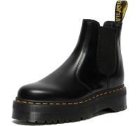 Dr. Martens Bottes Chelsea 2976 Quad Femme Cuir noir Talon 4 cm Élastique 38