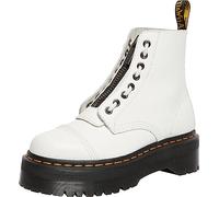 Dr. Martens Femme Jungle Boot Rangers, White Milled Nappa, 40 EU