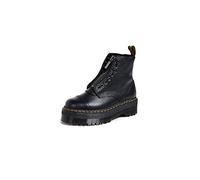 Dr. Martens Femme Jungle Boot Shoes, Black Milled Nappa, 36 EU