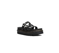 DR MARTENS Femme Slide Sandal, Black Hydro, 41 EU
