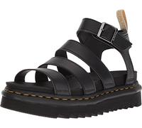 Dr. Martens Femme V Blaire Sandales Bout Ouvert, Noir (Black 001), 41 EU
