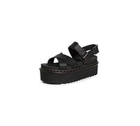DR MARTENS Femme Voss II Quad Sandals, Black Athena, 38 EU
