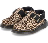 Dr. Martens Femmes Pantoufles JORGE 2 Beige Daim Léopard Taille : 37