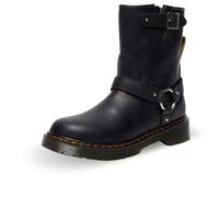 Dr. Martens Fille Genaya Rigger Boot (Big Kid) Botte de Motard, Noir, 6