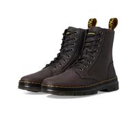 Dr. Martens Homme Combs Leather Gunmetal Saddleback Plate-Forme, Noir, 46 EU