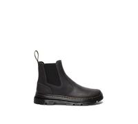 Dr. Martens Homme Embury Gunmetal Saddleback Plateforme, Noir, 44 EU
