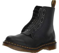 Dr Martens Femmes 1460 Pascal Zip Avant Jaune Couture En Noir Taille UK 3 - 9